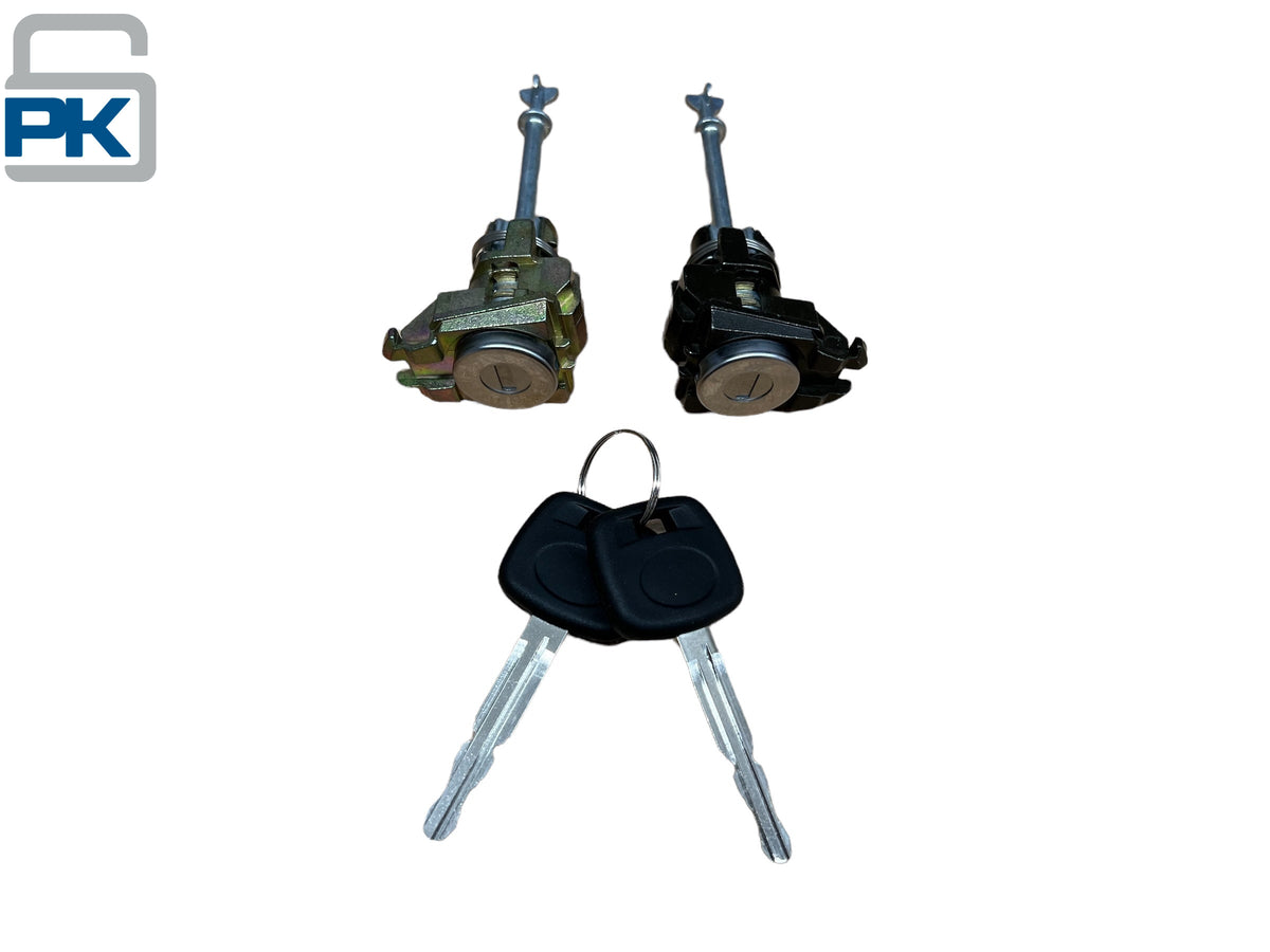 2003 & Up 4runner Corolla Sienna Tacoma Driver & Passenger Door Lock Set 2 Keys New