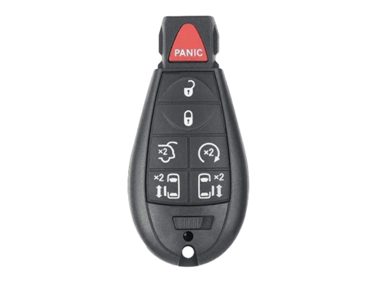 08-19 Chrysler Dodge VW Fobik Key 7-Button PN: 5026590 / IYZ-C01C / Keyless Go (Aftermarket)
