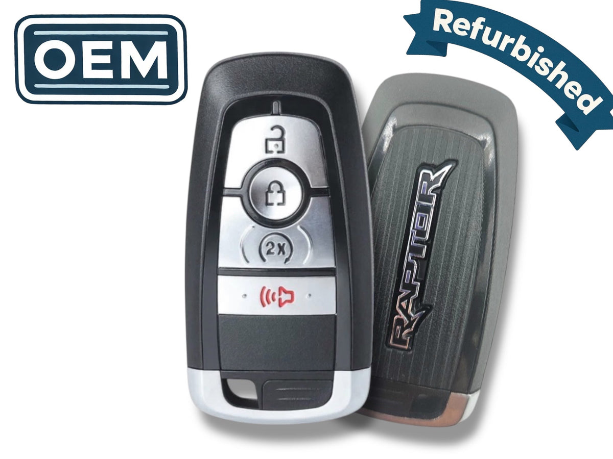 22-24 Ford Raptor Smart Key 4-Button FCC: M3N-A3C054339 / PN: 164-R8343 (OEM Refurbished)