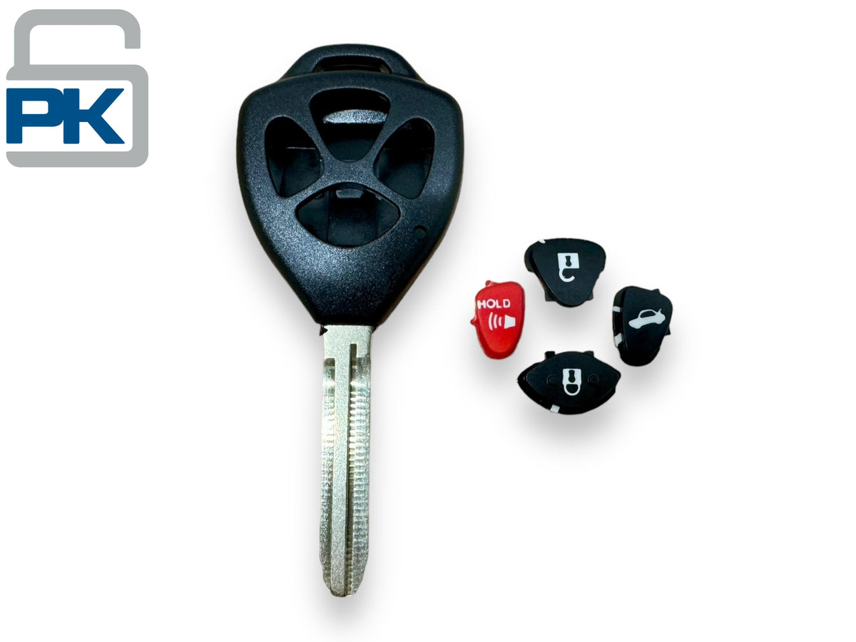 2005-2014 Toyota Scion Subaru 4-Button Remote Key Shell HYQ12BBY