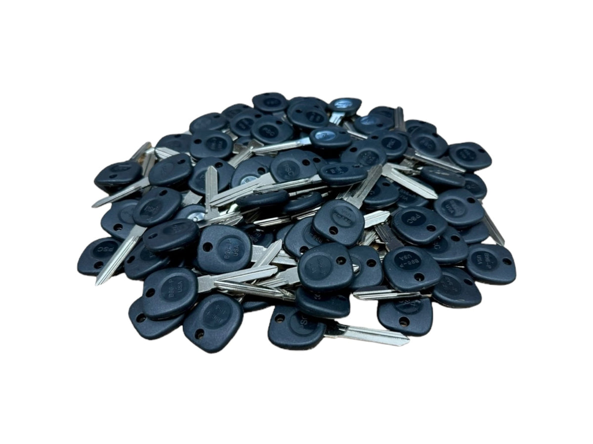 B96-P GM Saturn Key Blank Plastic Head P110 598007 (100 Pack)