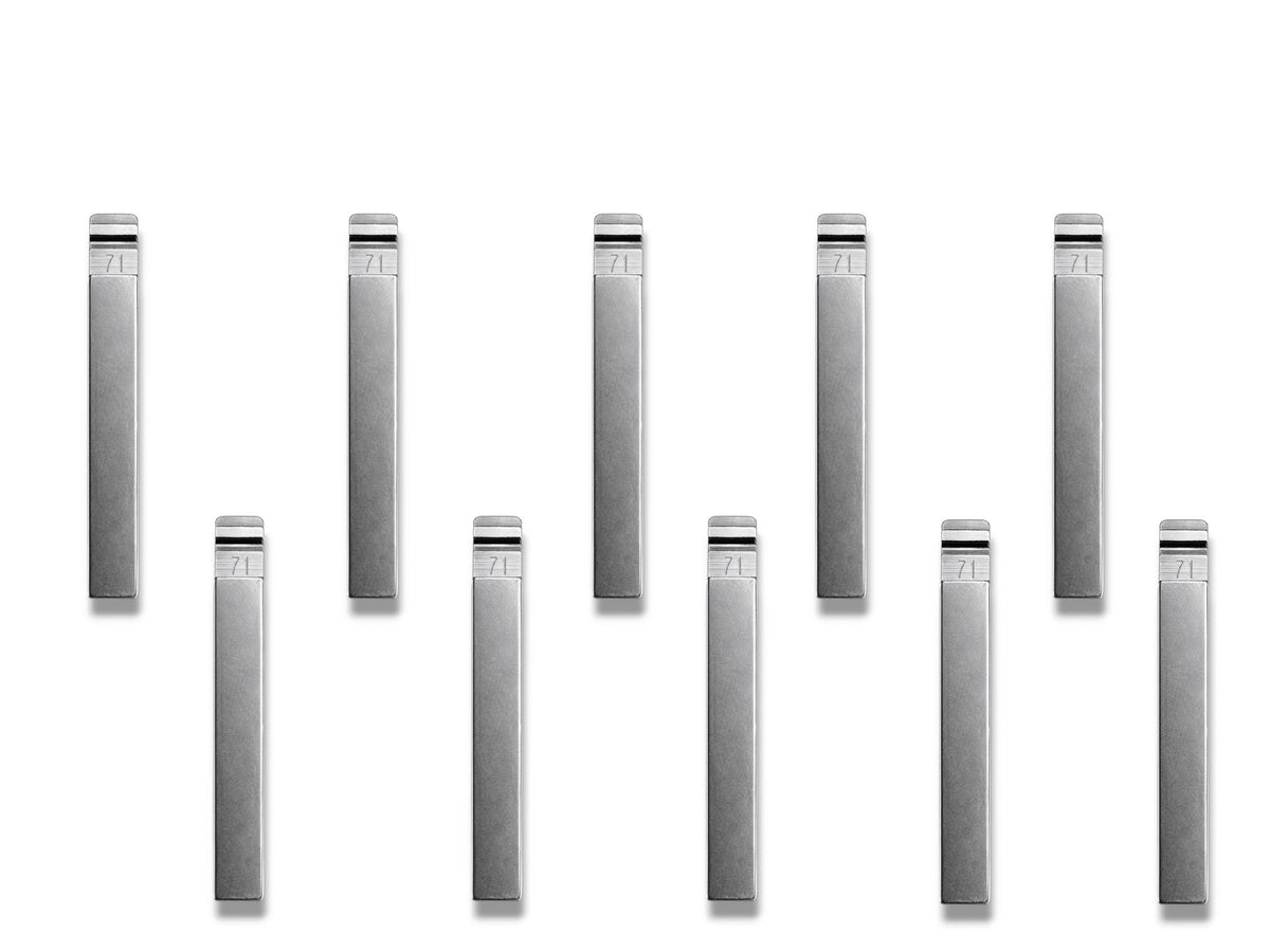 10x Xhorse Keydiy Universal Flip Key Remote Key Blades GM HU100