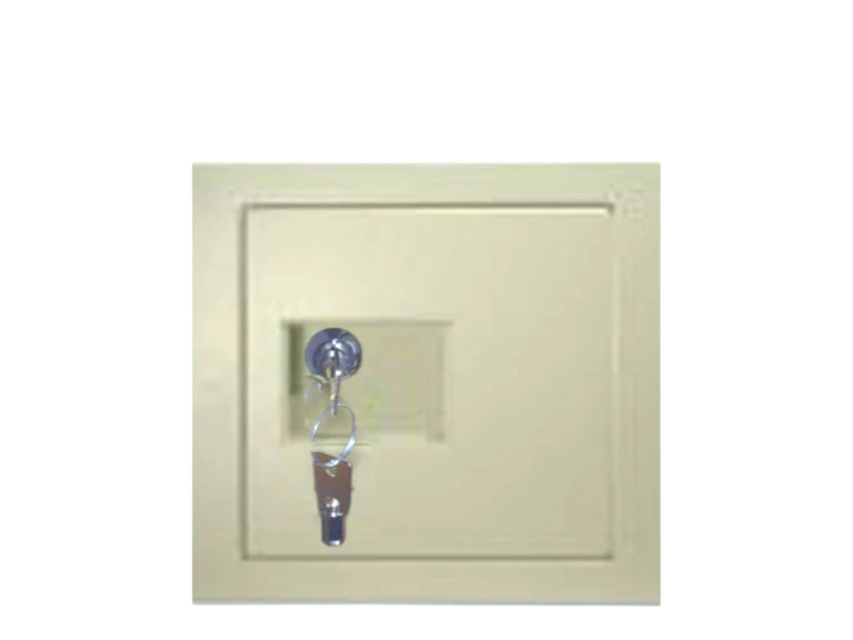 HPC -H-WS-200 Large Wall Safe, Tubular Lock