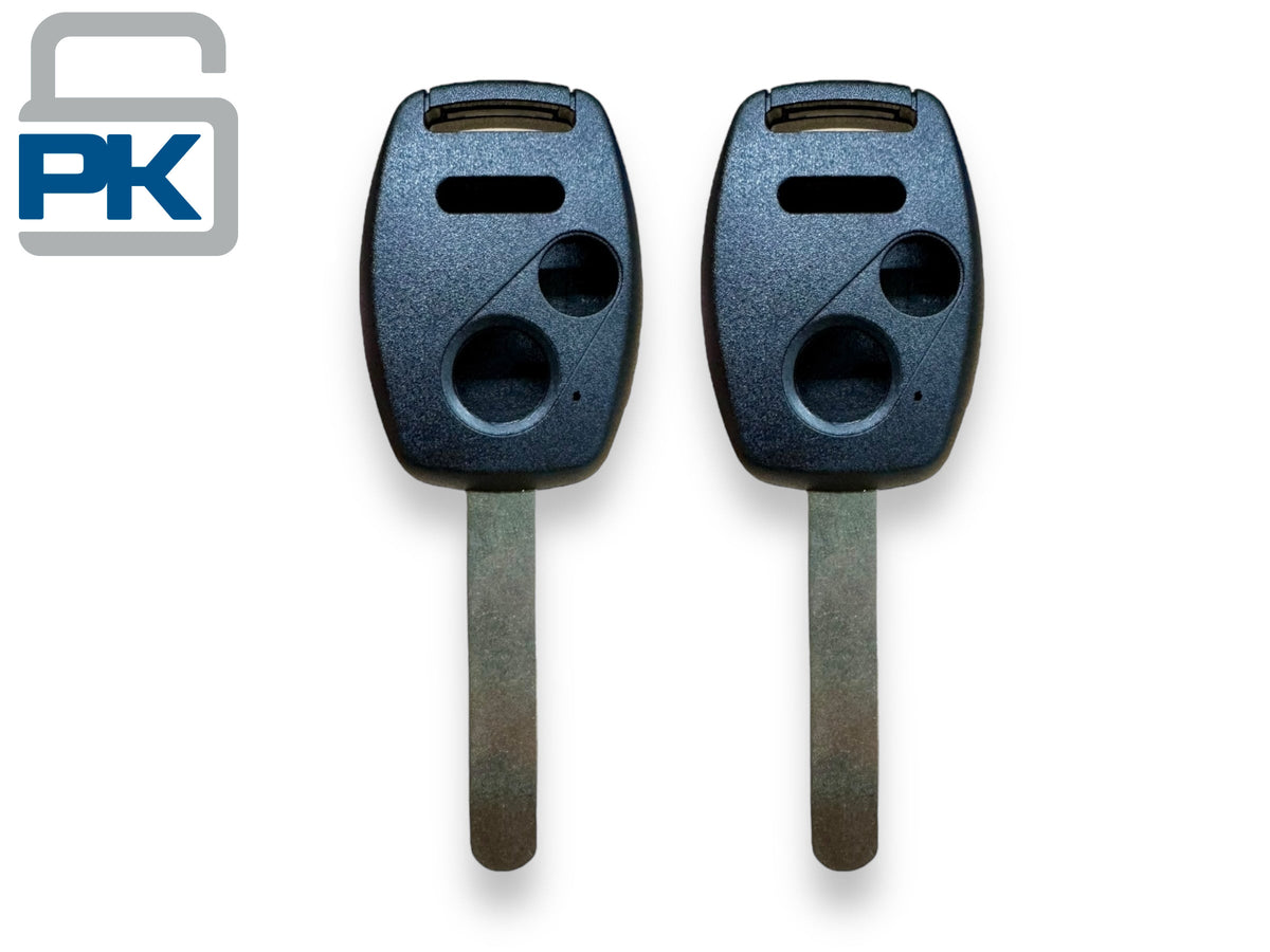 2006-2014 Honda HO01 3 Button Key Shell No Chip Slot MLBHLIK-1T, KR55WK49308 (10 Pack)