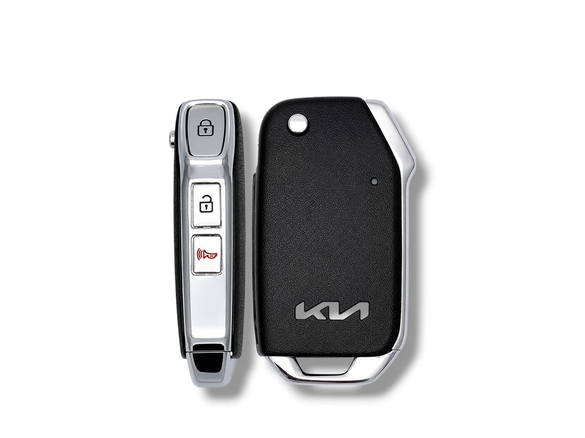 21 Kia Sorento Flip Key 3-Button PN: 95440-R0100 / SY5SKRGE03 / Non Transponder (OEM Refurb)