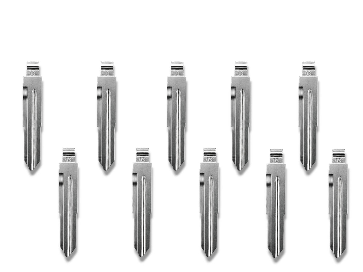 10x Xhorse Keydiy Universal Flip Key Remote Key Blades Honda HD103 HON58