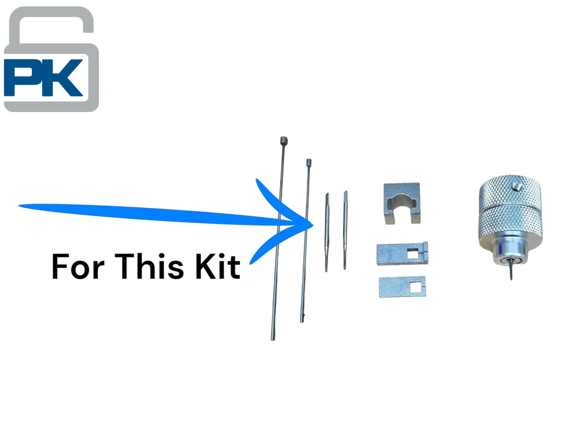 Acura Honda Ignition Lock Cylinder Roll Pin Removal Tool Kit 3 Replacement Tips