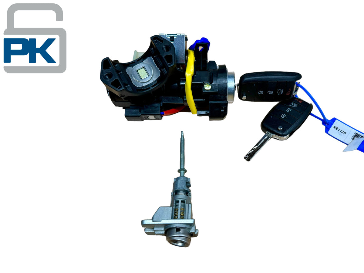 2014-2019 Kia Soul Ignition & Door Lock Cylinder Set With Illumination New OEM