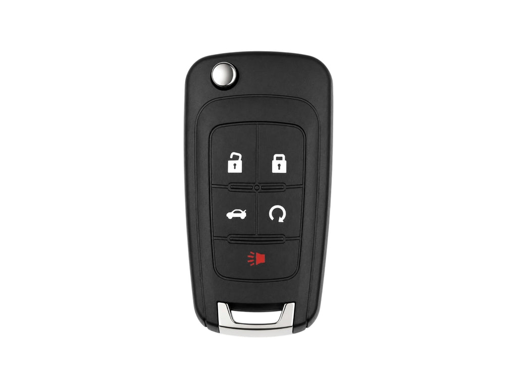 10-19 GM Flip Key 5-Button Proximity PEPS / OHT01060512 (Aftermarket)