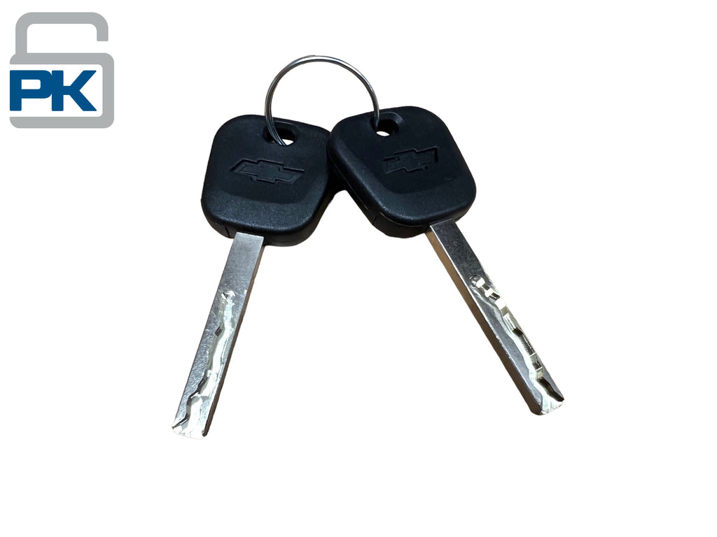 14-19 GM Silverado Sierra Ignition Door Tailgate Tire Lock Cylinder Set 2 Keys New