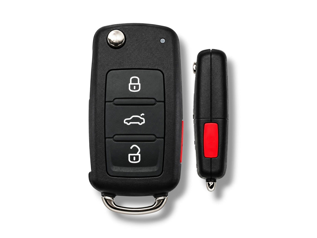 04-08 Volkswagen Touareg Flip Key 4-Button PN: 3D0-959-753-T / Prox / KR55WK45032 (Aftermarket)