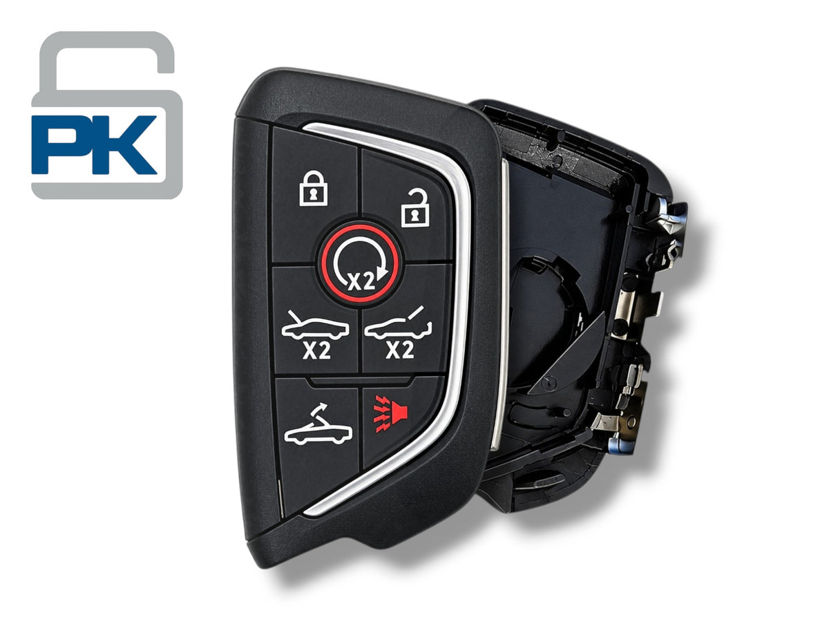 20-25 Chevrolet Corvette C8 Smart Key SHELL 7-Button PN: 13538852 / YG0G20TB1 (Aftermarket)