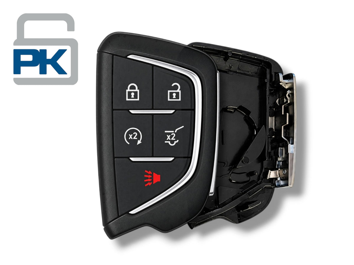 21-26 Cadillac Escalade Smart Key SHELL 5-Button PN: 13553714 / YG0G20TB1 (Aftermarket)