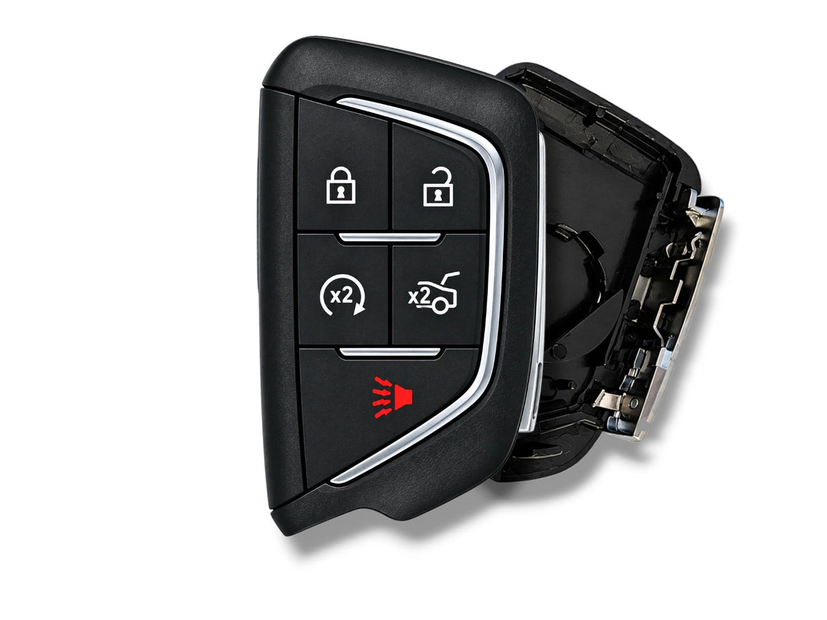 20-24 Cadillac CT4 CT5 Smart Key SHELL 5-Button PN: 13538860 / YG0G20TB1 (Aftermarket)