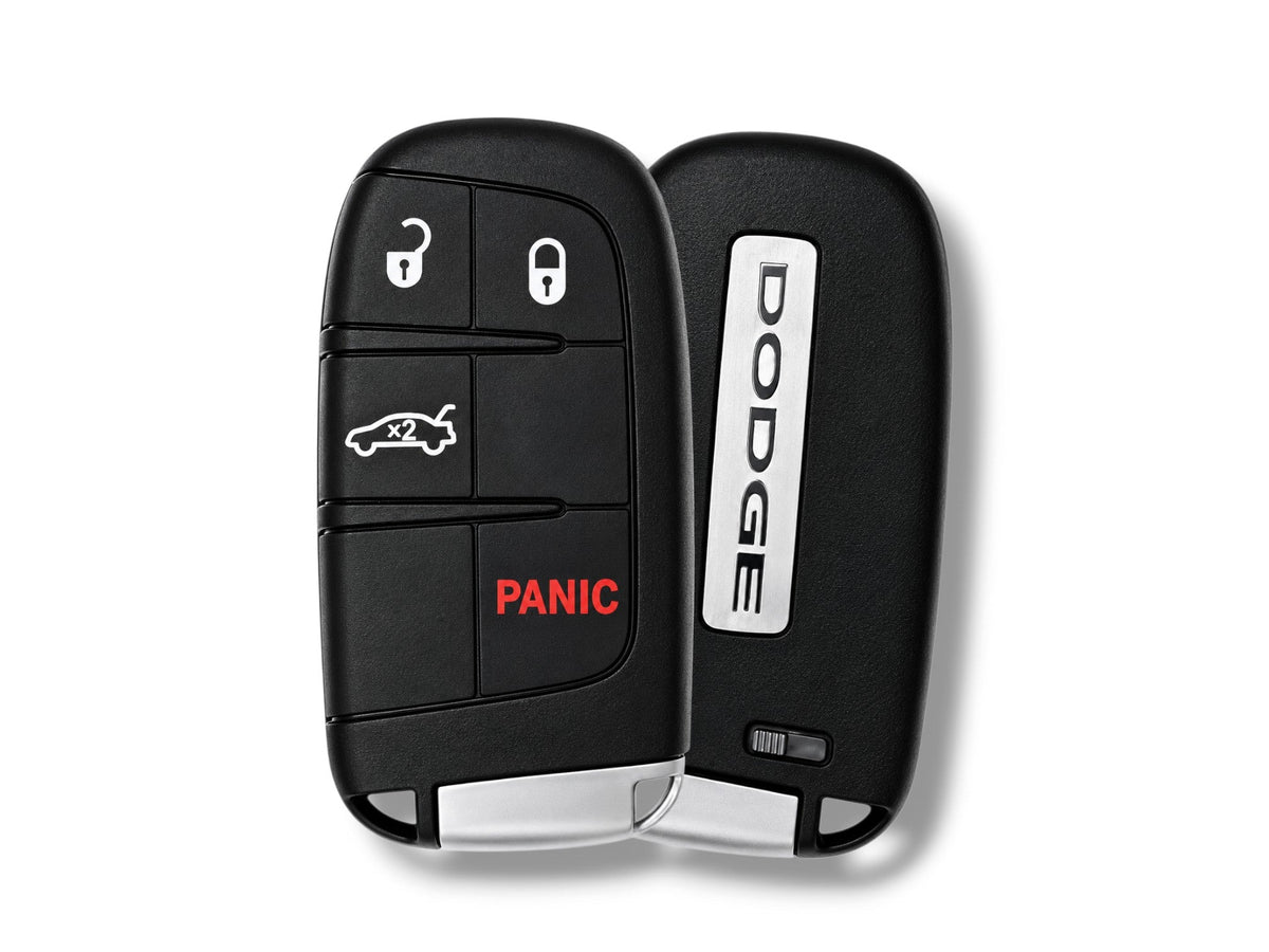 19-23 Dodge Challenger Charger Smart Key 4-Button PN: 68394196AA / M3M-40821302 (OEM Refurb)