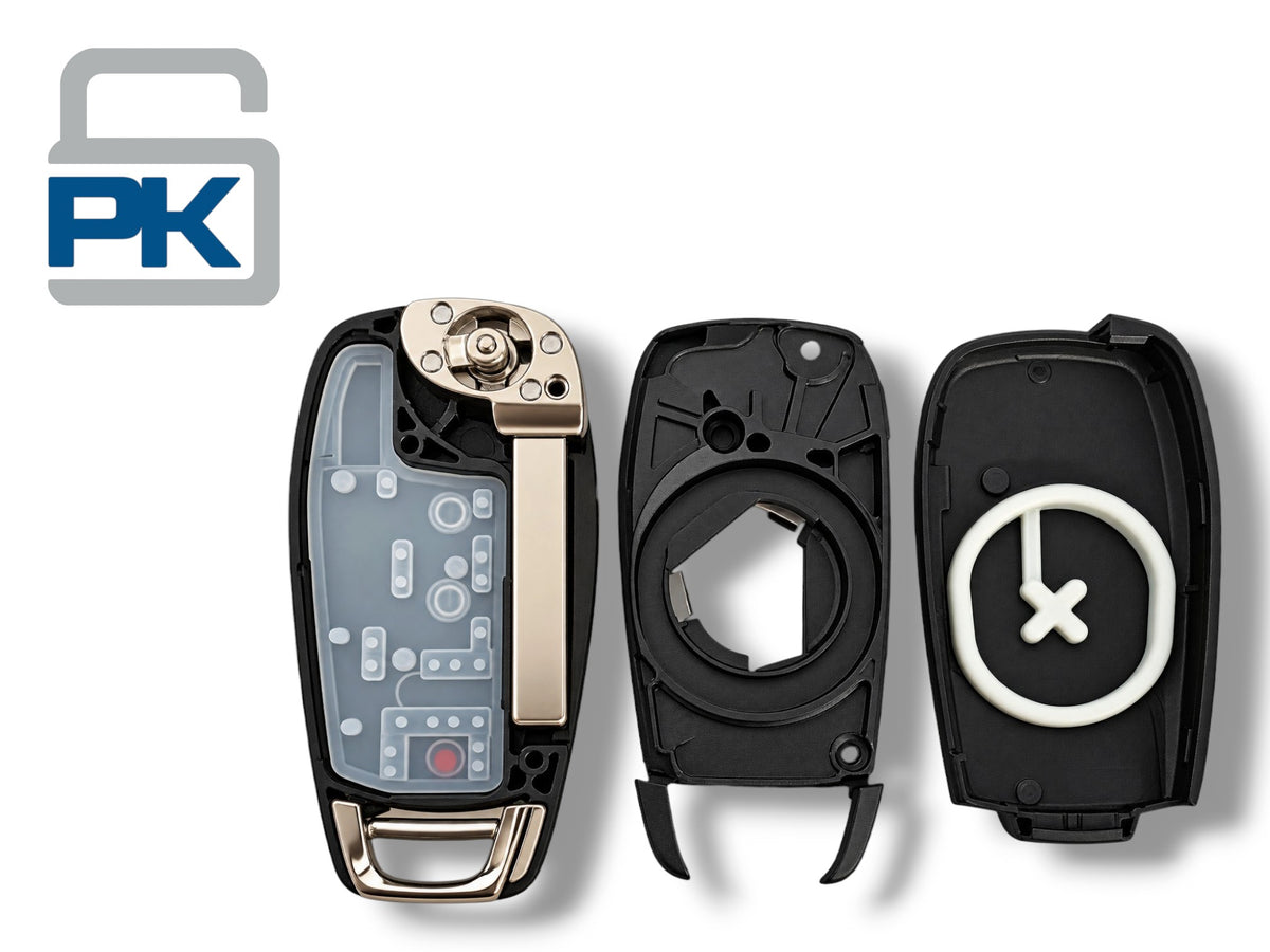 19-22 Chevrolet Flip Key SHELL 3-Button PN: 13522783 / LXP-T003 (Aftermarket)