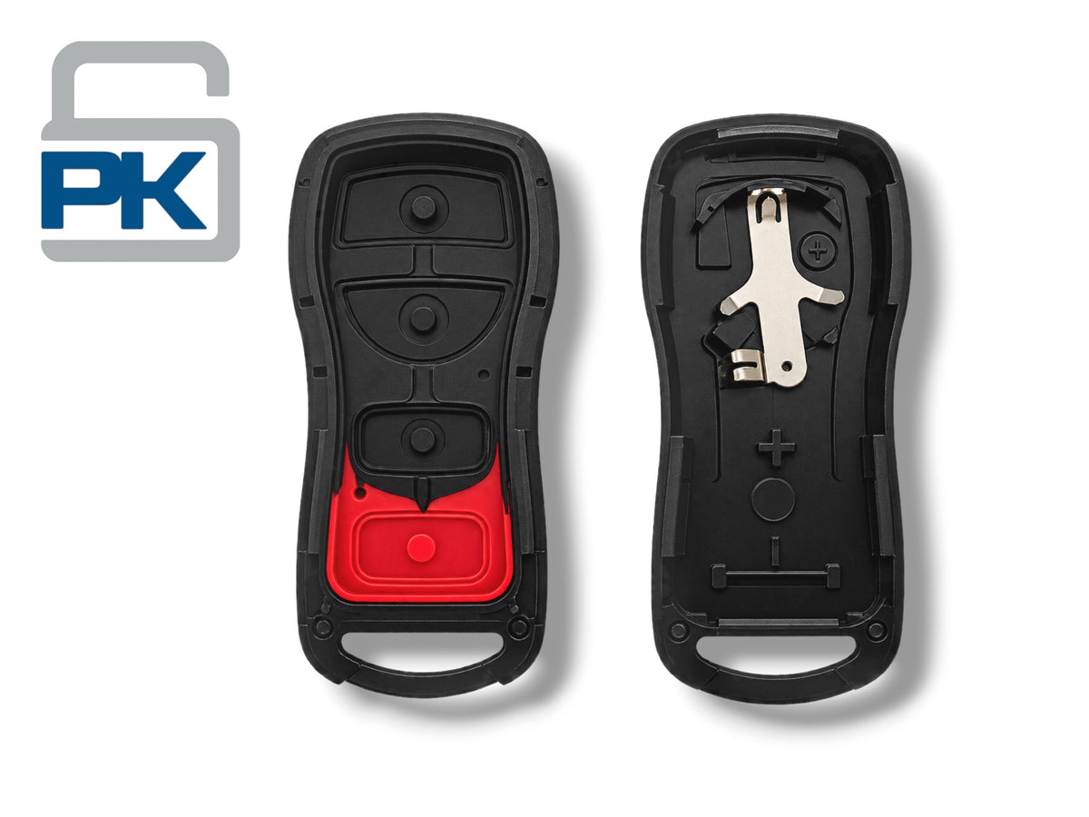 02-15 Nissan Infiniti Keyless Entry SHELL 4-Button / KBRASTU15 (Aftermarket)
