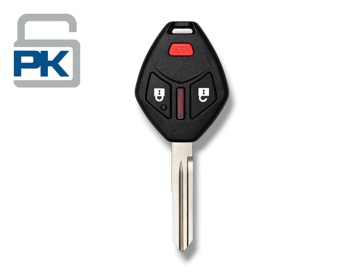 06-07 Mitsubishi Endeavor Remote Head Key 3-Button PN: MN141383 / OUCG8D-620M-A (Aftermarket)